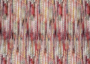 Tkanina Aldeco 04 Bohemian ze wzorem Geometrycznym