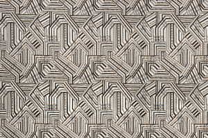 Tkanina Aldeco 05 Charade ze wzorem Geometrycznym