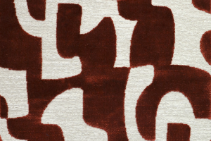 Tkanina Aldeco 03 Decoupé Velvet ze wzorem Eleganckim