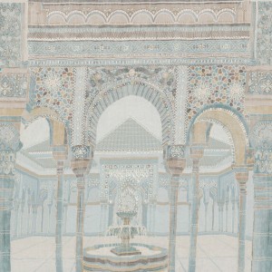 Tkanina Zimmer + Rohde 883 Alhambra ze wzorem Alhambra