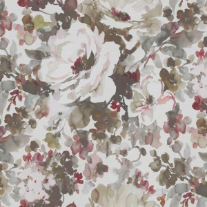 Tkanina Zimmer + Rohde 953 Alicia ze wzorem Malowane Kwiaty