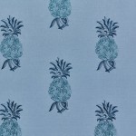 Tkanina Zimmer + Rohde 144 Ananas Embroidery ze wzorem Ananas