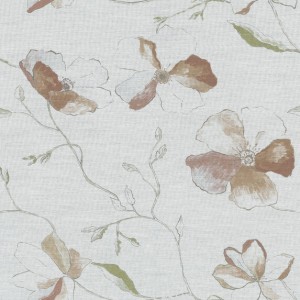 Tkanina Zimmer + Rohde 131 Anemone ze wzorem Kwiatowym