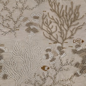 Tkanina Zimmer + Rohde 893 Antigua ze wzorem Podwodny Świat