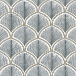 Tkanina Camengo Alfama 49200464 Palácio ze wzorem Wachlarze