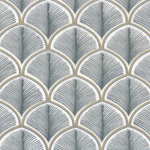 Tkanina Camengo Alfama 49200464 Palácio ze wzorem Wachlarze