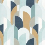 Tkanina Camengo Alfama 48750105 Lisbonne Cam ze wzorem Abstrakcja