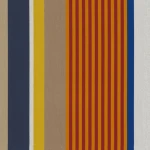 Tkanina Zimmer + Rohde 824 Bain de Soleil ze wzorem Kolorowe Pasy