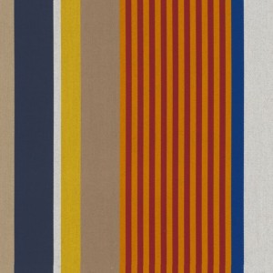 Tkanina Zimmer + Rohde 824 Bain de Soleil ze wzorem Kolorowe Pasy