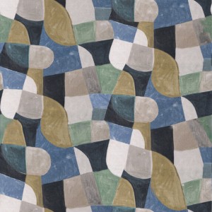 Tkanina Zimmer + Rohde 634 Balance RE ze wzorem Artystyczne Pociągniecia