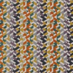 Tkanina Camengo Amazone 42720590 Guatemala ze wzorem Geometryczny Design