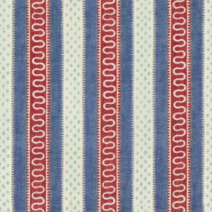 Tkanina Zimmer + Rohde 535 Carnival Stripe ze wzorem Paski