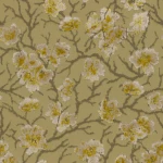 Tkanina Zimmer + Rohde 174 Cherry Blossom ze wzorem Kwiatowym