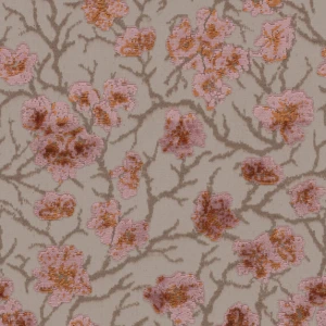 Tkanina Zimmer + Rohde 485 Cherry Blossom ze wzorem Kwiatowym
