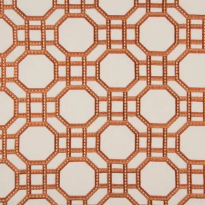 Tkanina Zimmer + Rohde 294 Garden Trellis ze wzorem Geometrycznym