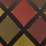Tkanina Zimmer + Rohde 318 Harlequin ze wzorem Geometrycznym