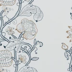 Tkanina Zimmer + Rohde 585 Jacobean Vine ze wzorem Winorośl