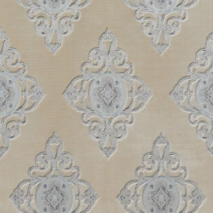Tkanina Zimmer + Rohde 852 Palacio Velvet ze wzorem Ornamentalnym