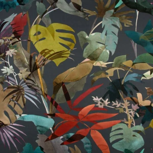 Tkanina Zimmer + Rohde 638 Paradiso ze wzorem Natura