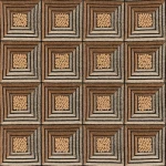 Tkanina Zimmer + Rohde 885 Quadra ze wzorem Geometrycznym