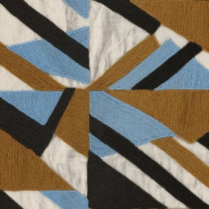 Tkanina Zimmer + Rohde 585 Triangles ze wzorem Abstrakcyjnym