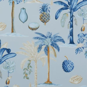 Tkanina Zimmer + Rohde 586 Tropica ze wzorem Tropikalnym