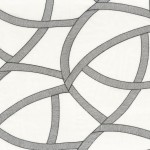 Tkanina Camengo Boomerang 36510301 Faisceau ze wzorem Splątane Linie