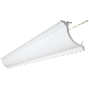 Listwa maskująca karnisz LED, profil 11 × 11 cm, QL027 – Mardom Decor