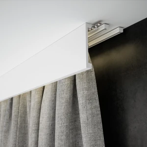 Listwa maskująca karnisz LED 15 cm, dł. 200 cm, do malowania LK-02 – Creativa