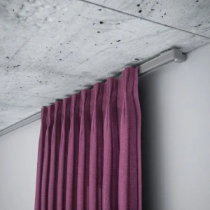 Szyna sufitowa 100 cm aluminiowa 1-torowa szara komplet ZS-100 – Creativa
