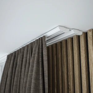 Szyna sufitowa 100 cm aluminiowa 2-torowa biała komplet ZD2-100 – Creativa