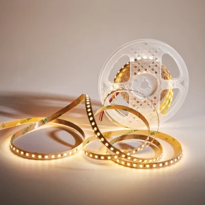 Taśma LED punktowa SMD 3000 K barwa ciepła biała 600 8 mm 2835 IP20 5 mb – Creativa