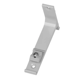 Wspornik Ścienny Pojedynczy Aluminiowy 10 cm do Szyny Karniszowej ZS i ZD szary – Creativa