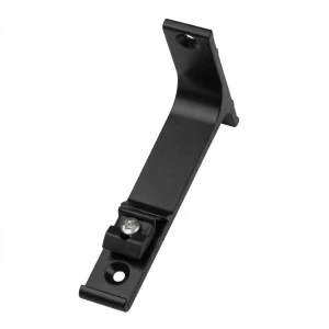 Wspornik Ścienny Pojedynczy Aluminiowy 10 cm do Szyny Karniszowej ZS i ZD czarny – Creativa