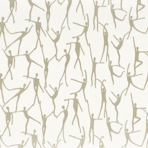 Tkanina Camengo Choregraphie 43840122 Choregraphie ze wzorem Baletnica