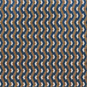 Tkanina Camengo Linie Cuzco 48720395 Incas Velvet ze wzorem Zygzakowate