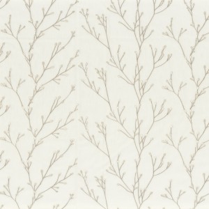 Tkanina Camengo Delicatesse 45630251 Lison Sheer ze wzorem Wiosenna Trawa