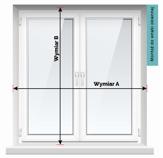 montaż do wnęki okiennej