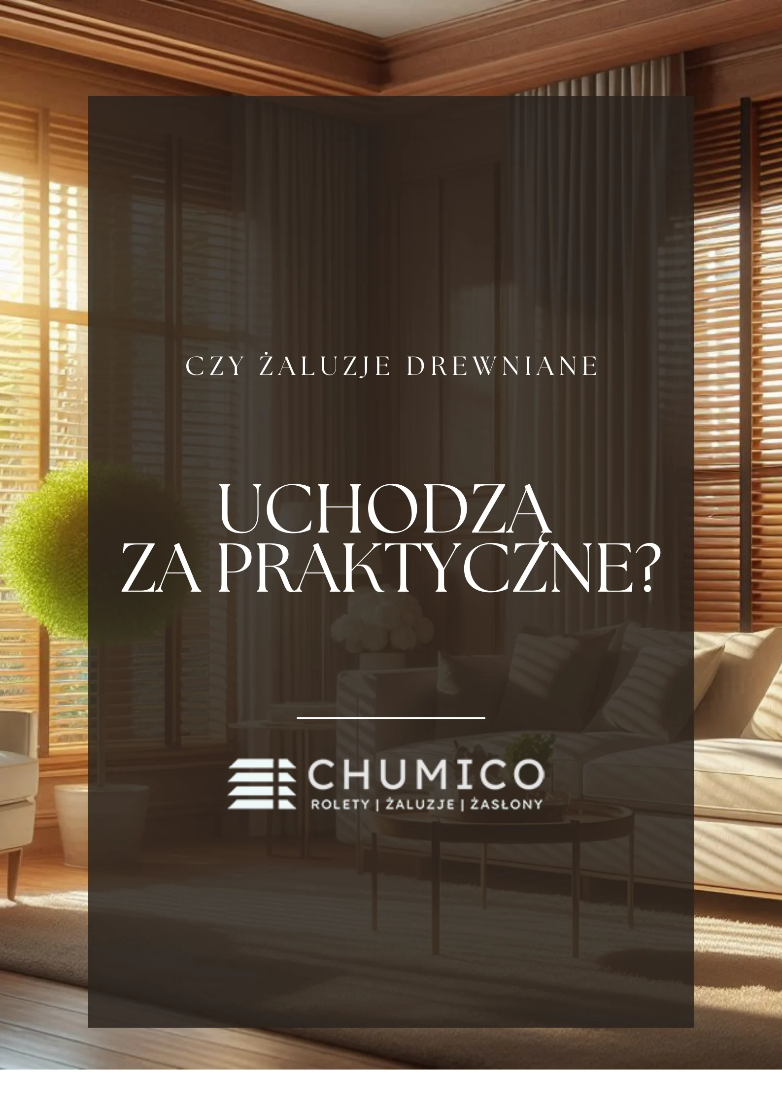 Czy żaluzje drewniane uchodzą za praktyczne?